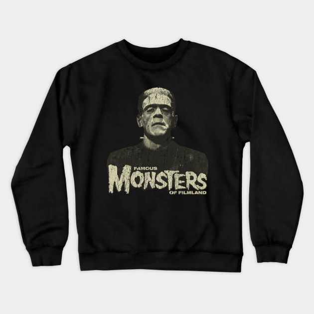 Famous Monsters The Creature 1931 Crewneck Sweatshirt by JCD666